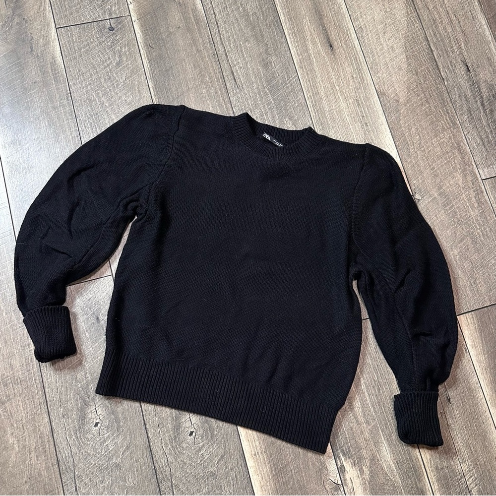 Zara Puff Sleeve Sweater